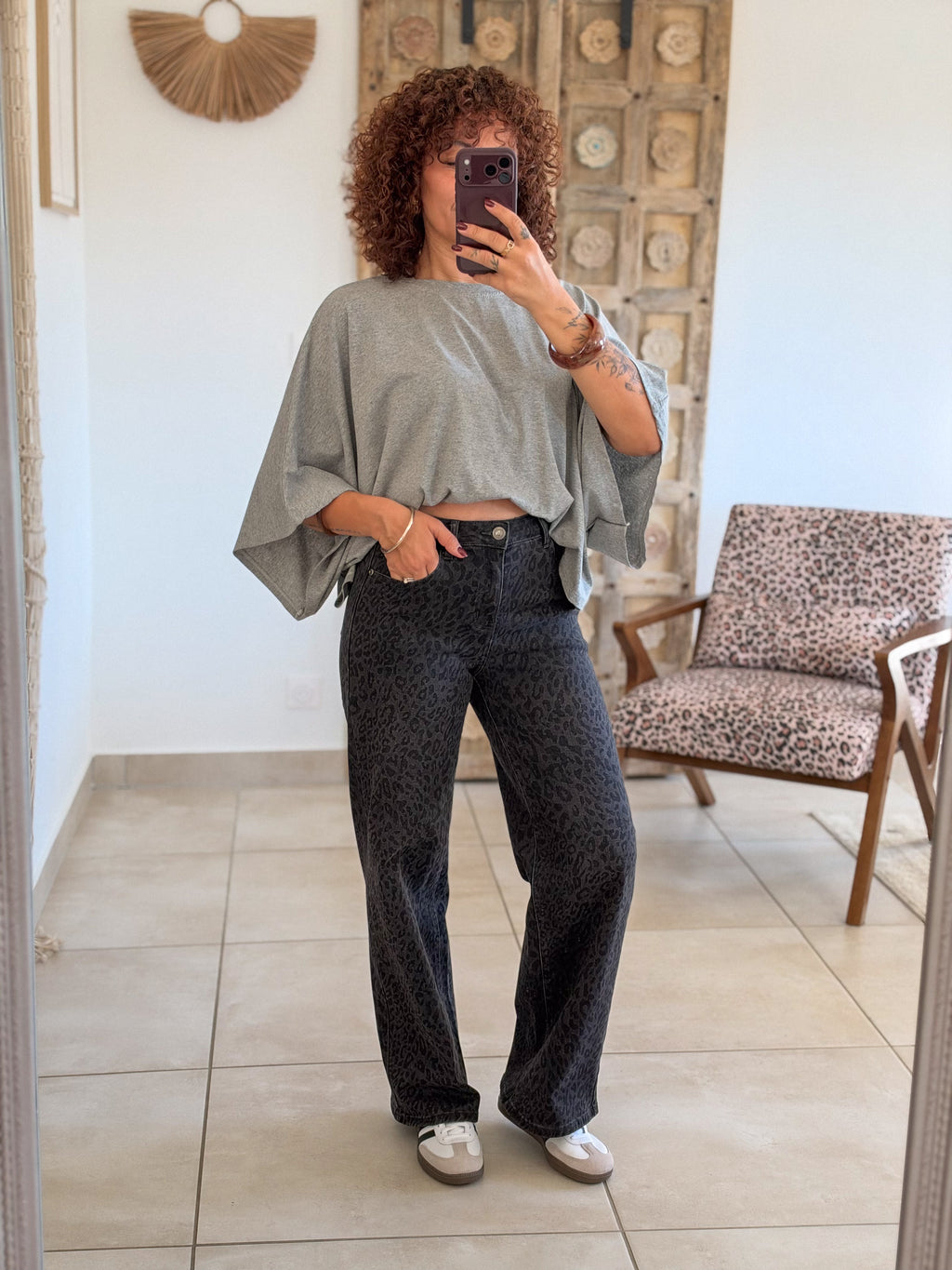 T-shirt Andrea – Gris