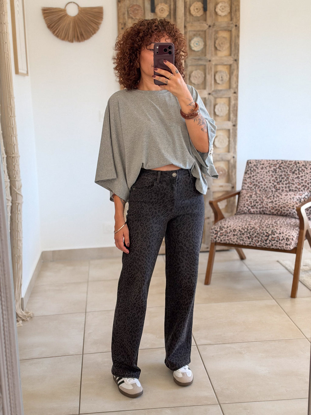 T-shirt Andrea – Gris