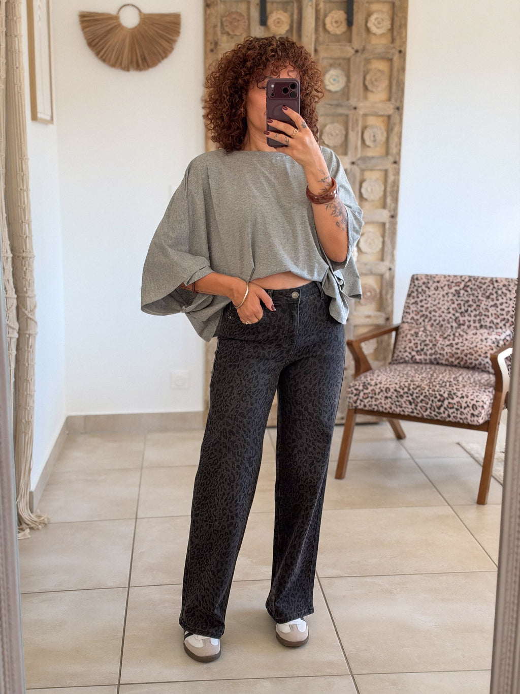 T-shirt Andrea – Gris