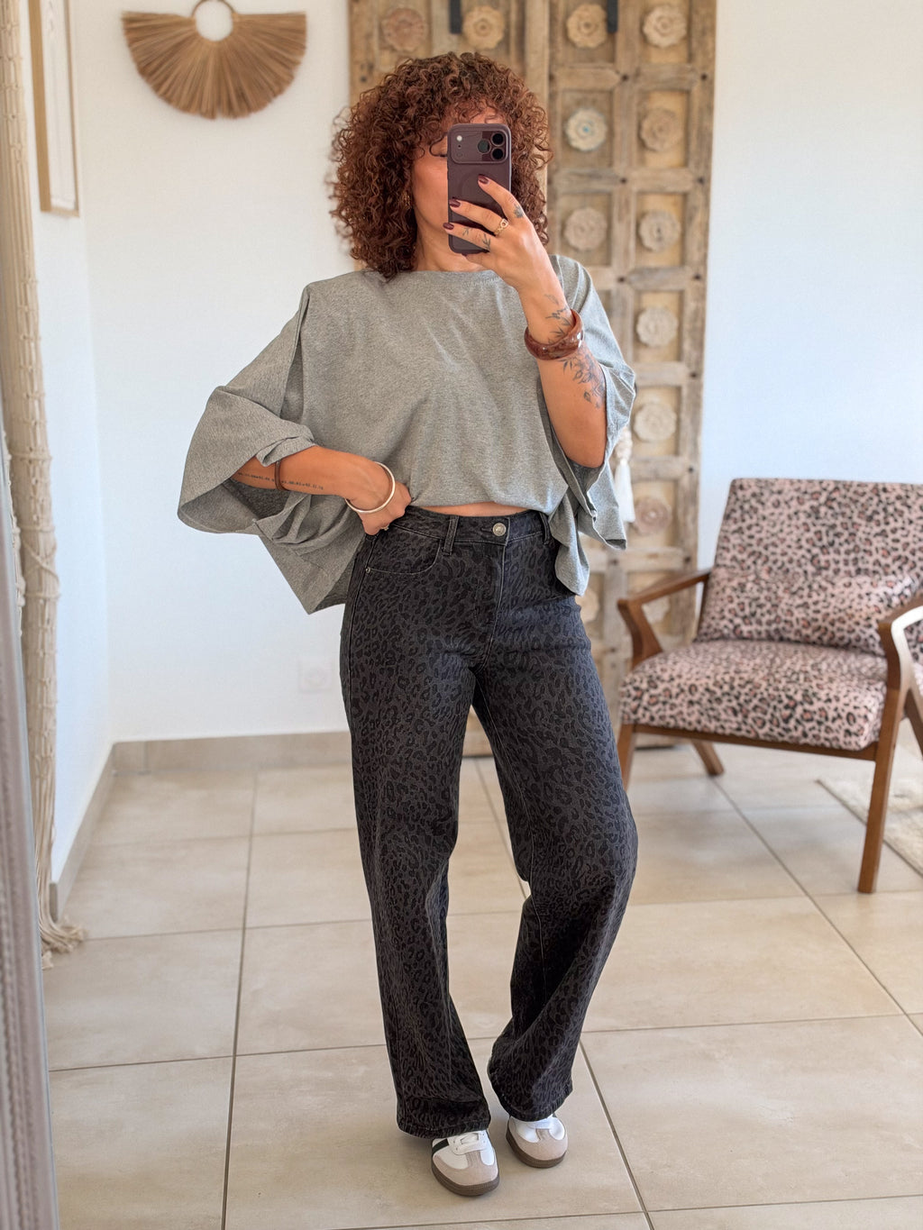 T-shirt Andrea – Gris
