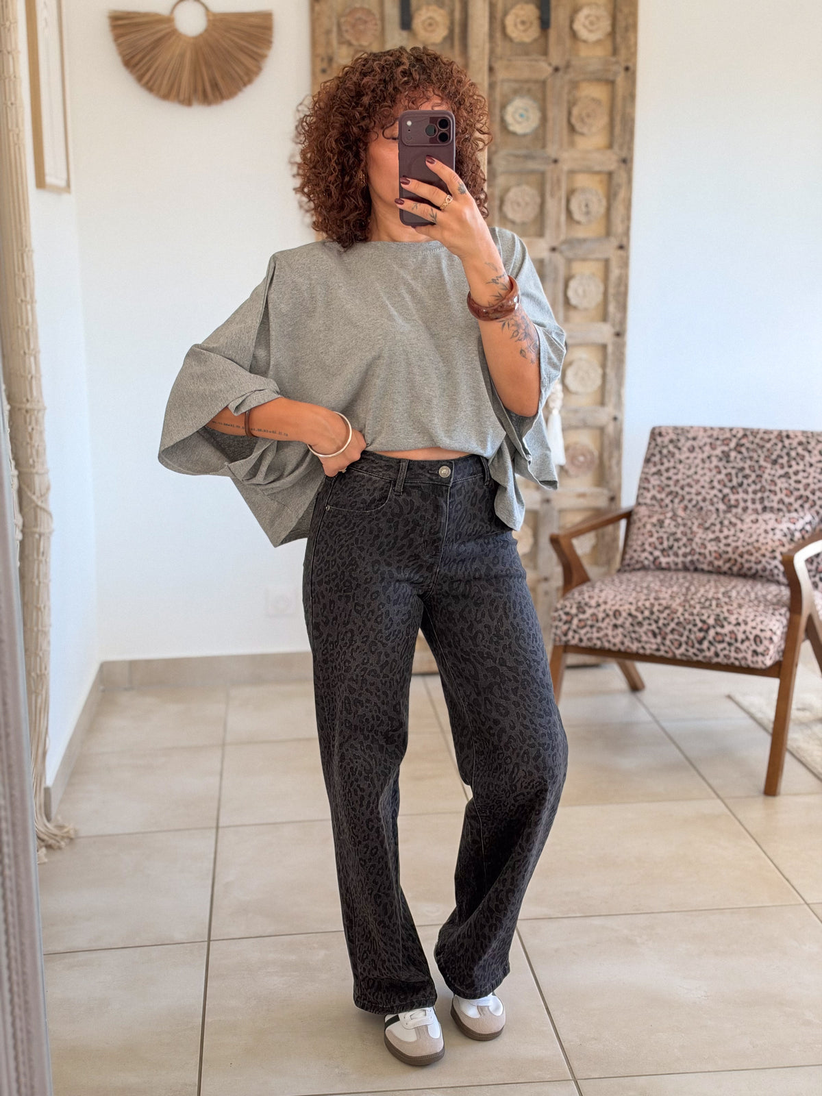 T-shirt Andrea – Gris