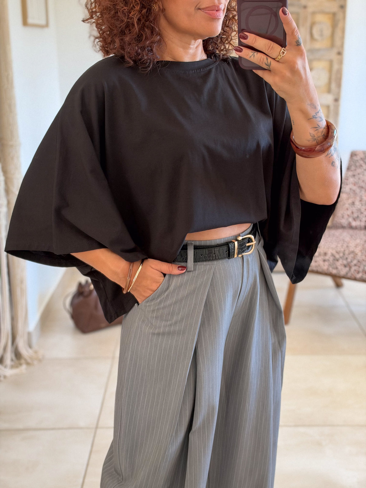 T-shirt Andrea – Noir