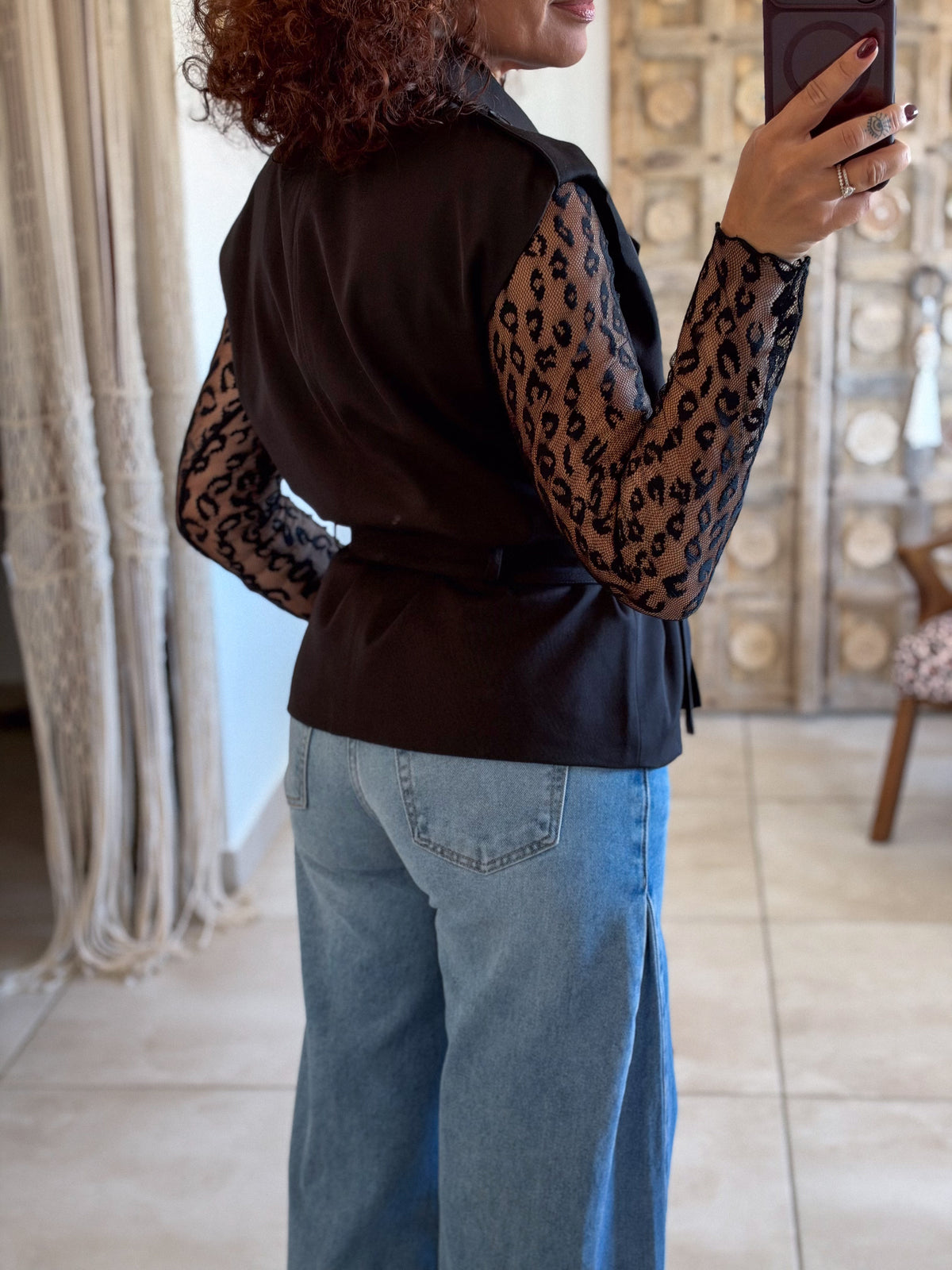 Veste Amal – Noire sans manches
