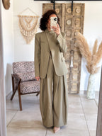 Veste blazer Marilyn - Croisé vert olive