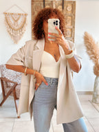 Blazer Pauline - Oversize écru