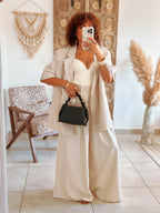 Blazer Pauline - Oversize écru