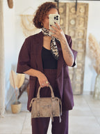 Veste Pinka – Oversize bordeaux