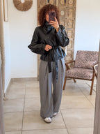 Veste Celine – Noir effet cuir
