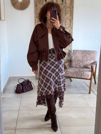 Veste Coline - Chocolat