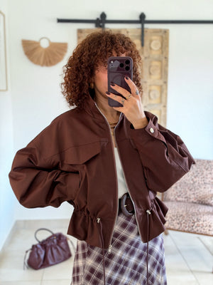 Veste Coline - Chocolat