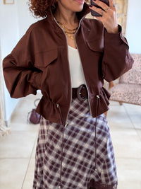 Veste Coline - Chocolat