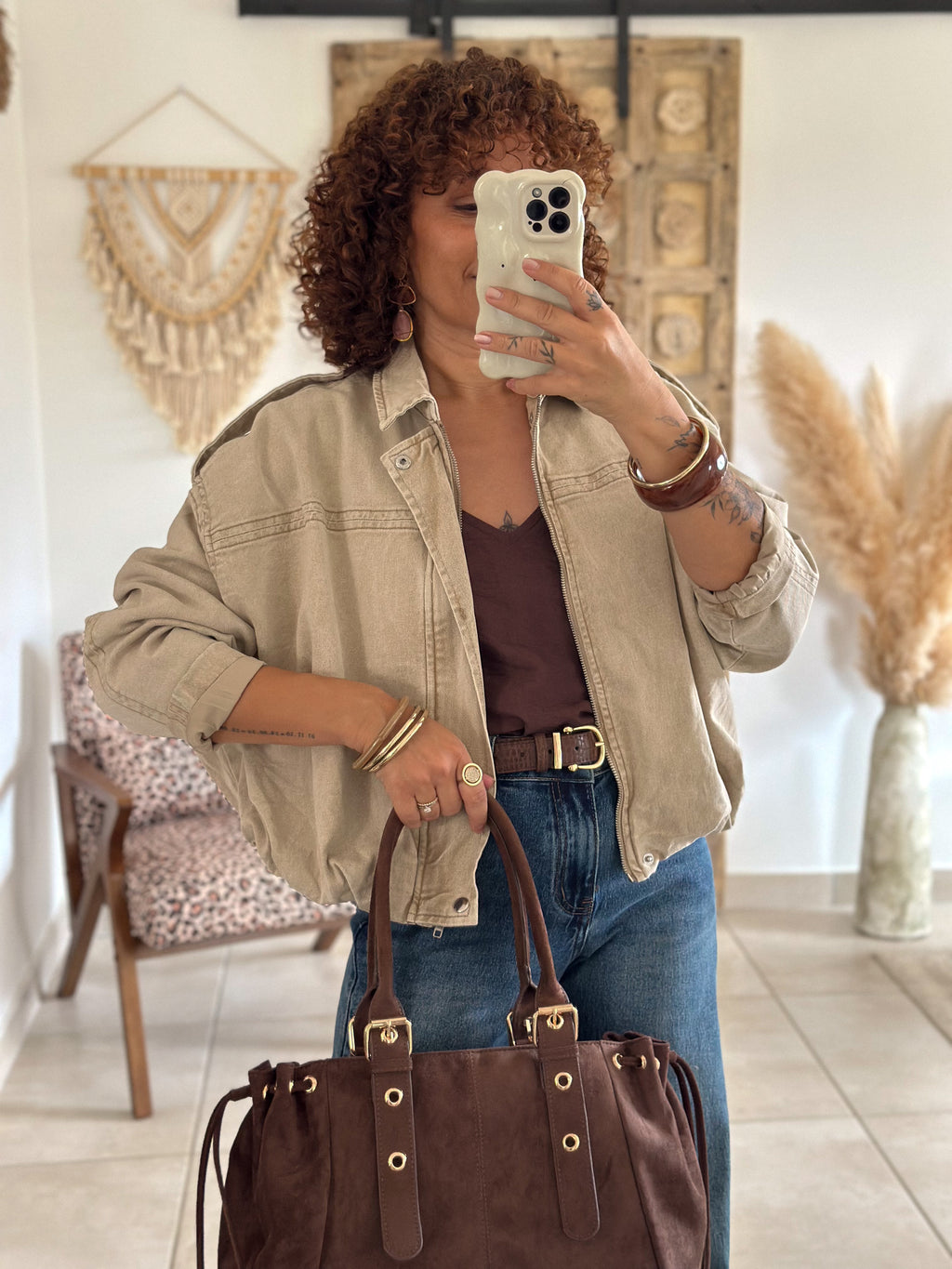 Veste Danitza - Jean beige