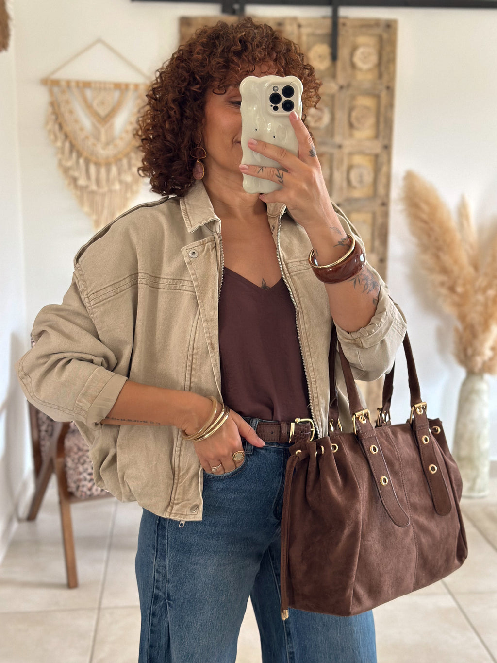 Veste Danitza - Jean beige