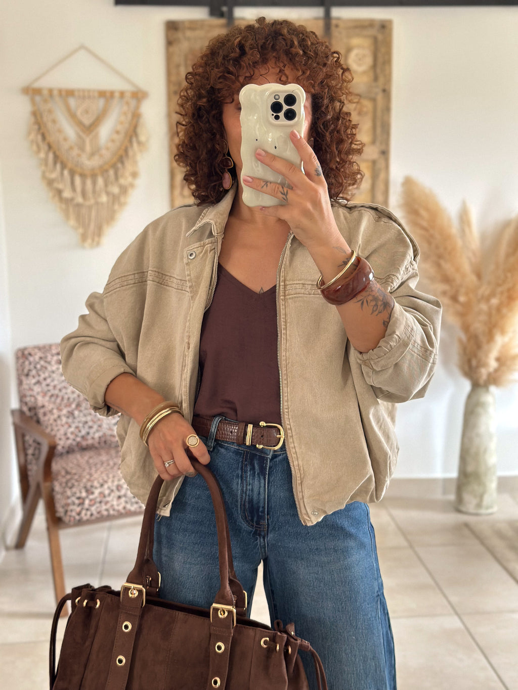 Veste Danitza - Jean beige