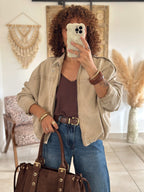 Veste Danitza - Jean beige