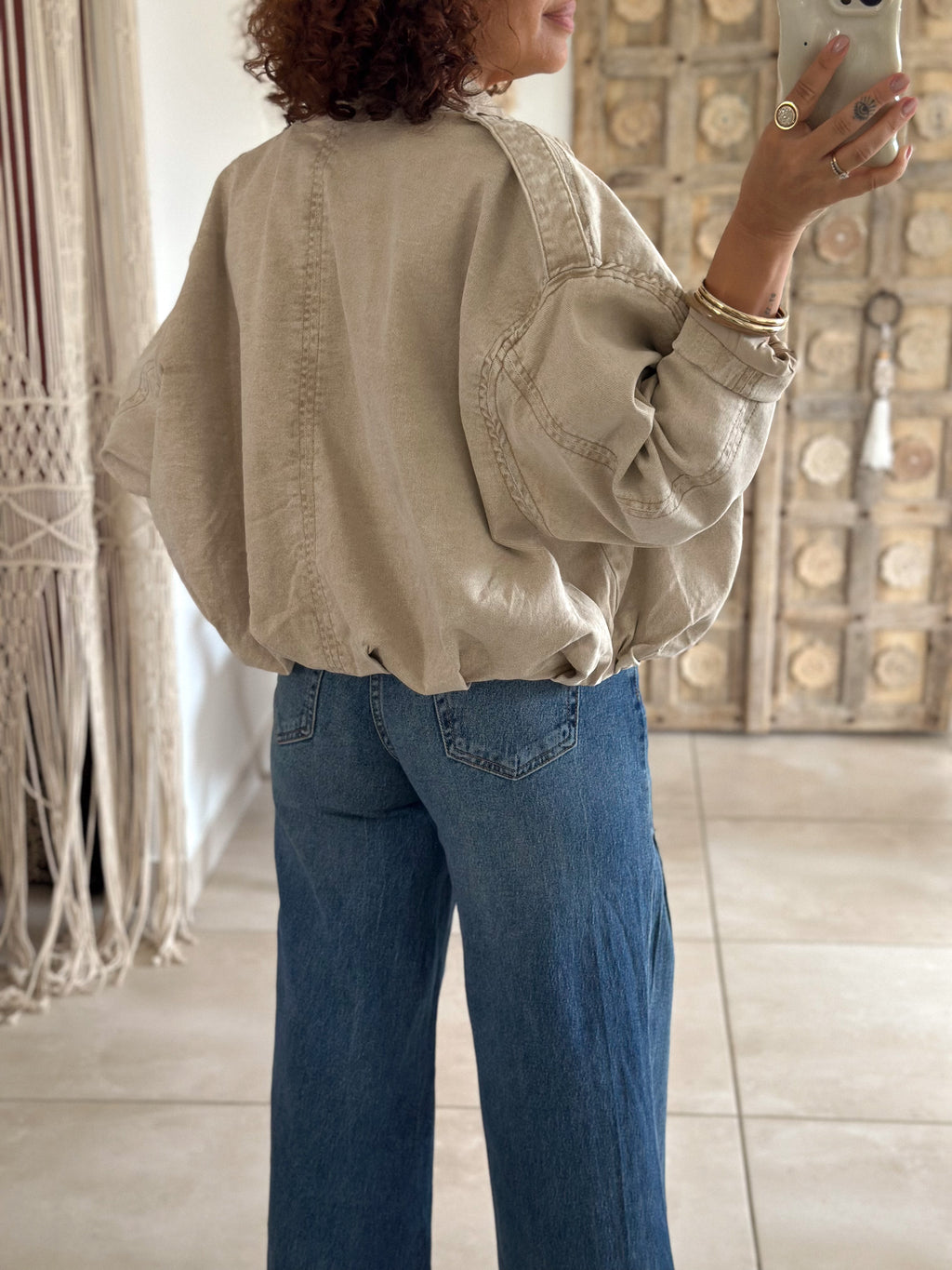 Veste Danitza - Jean beige