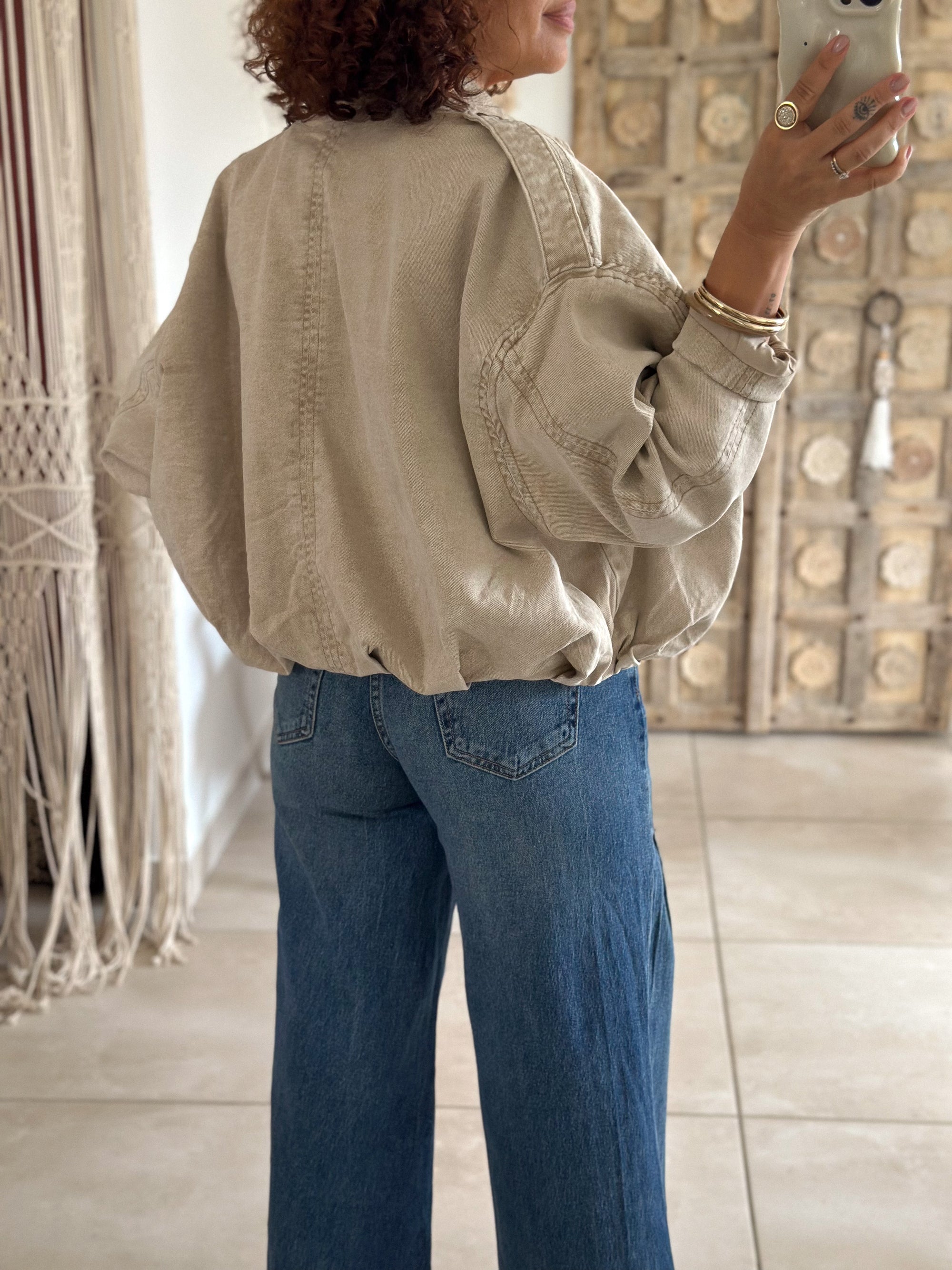 Veste Danitza - Jean beige