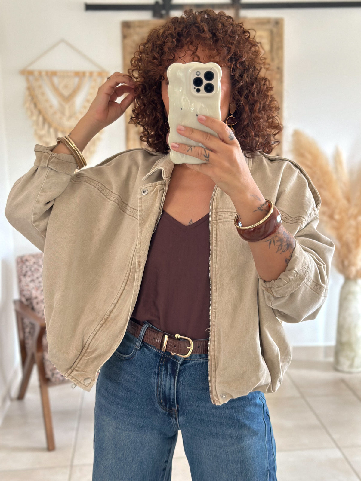Veste Danitza - Jean beige