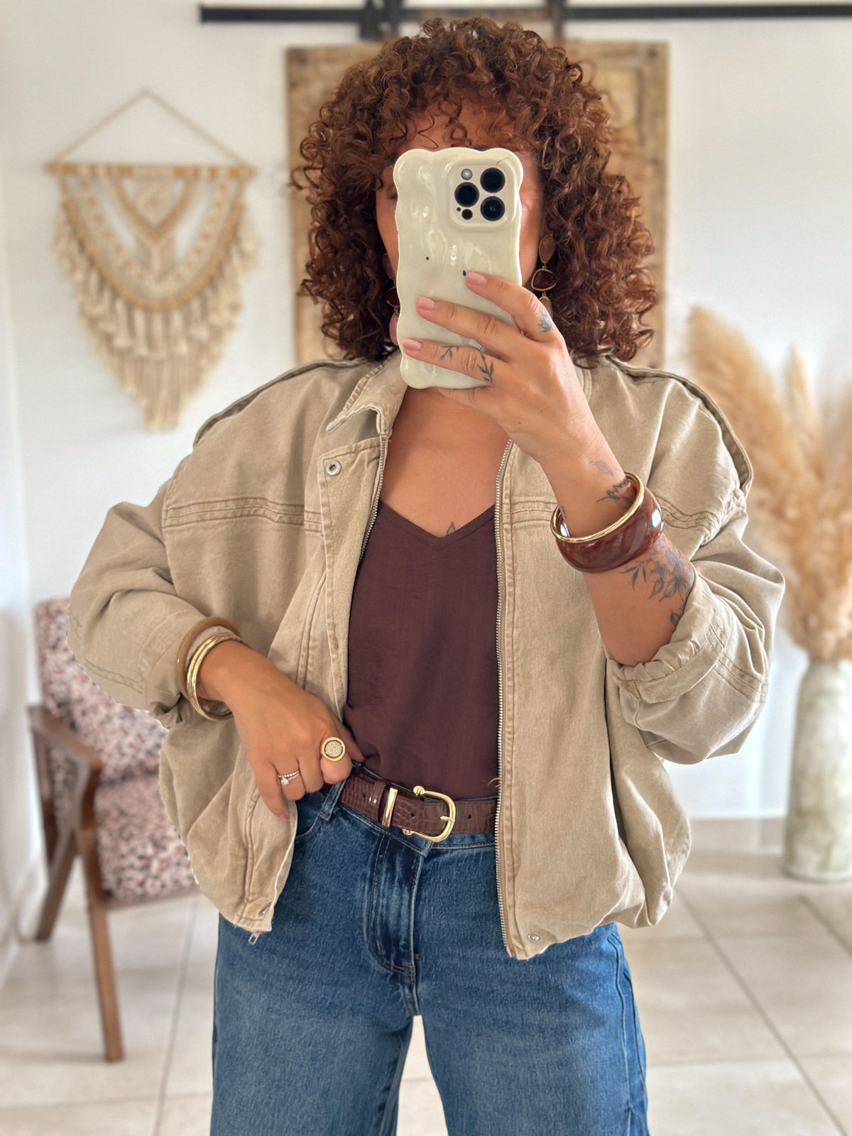 Veste Danitza - Jean beige