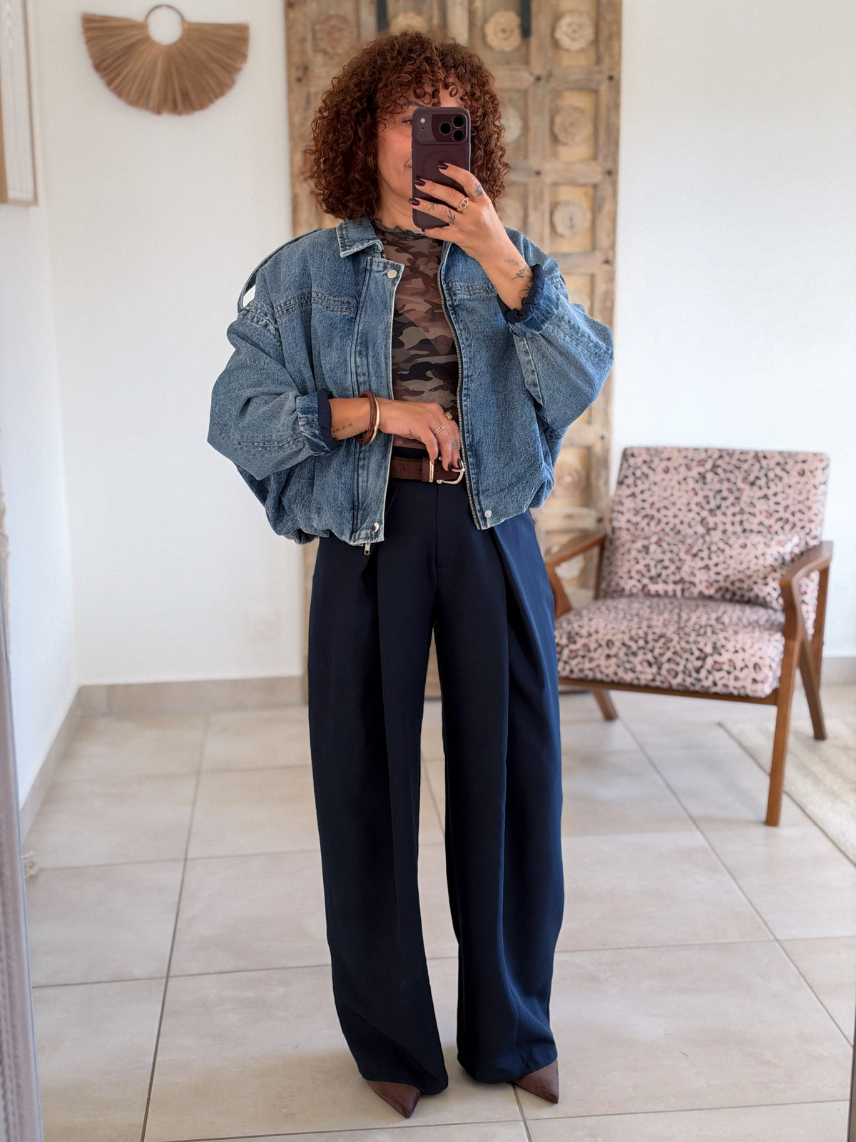 Veste Danitza - Denim bleu