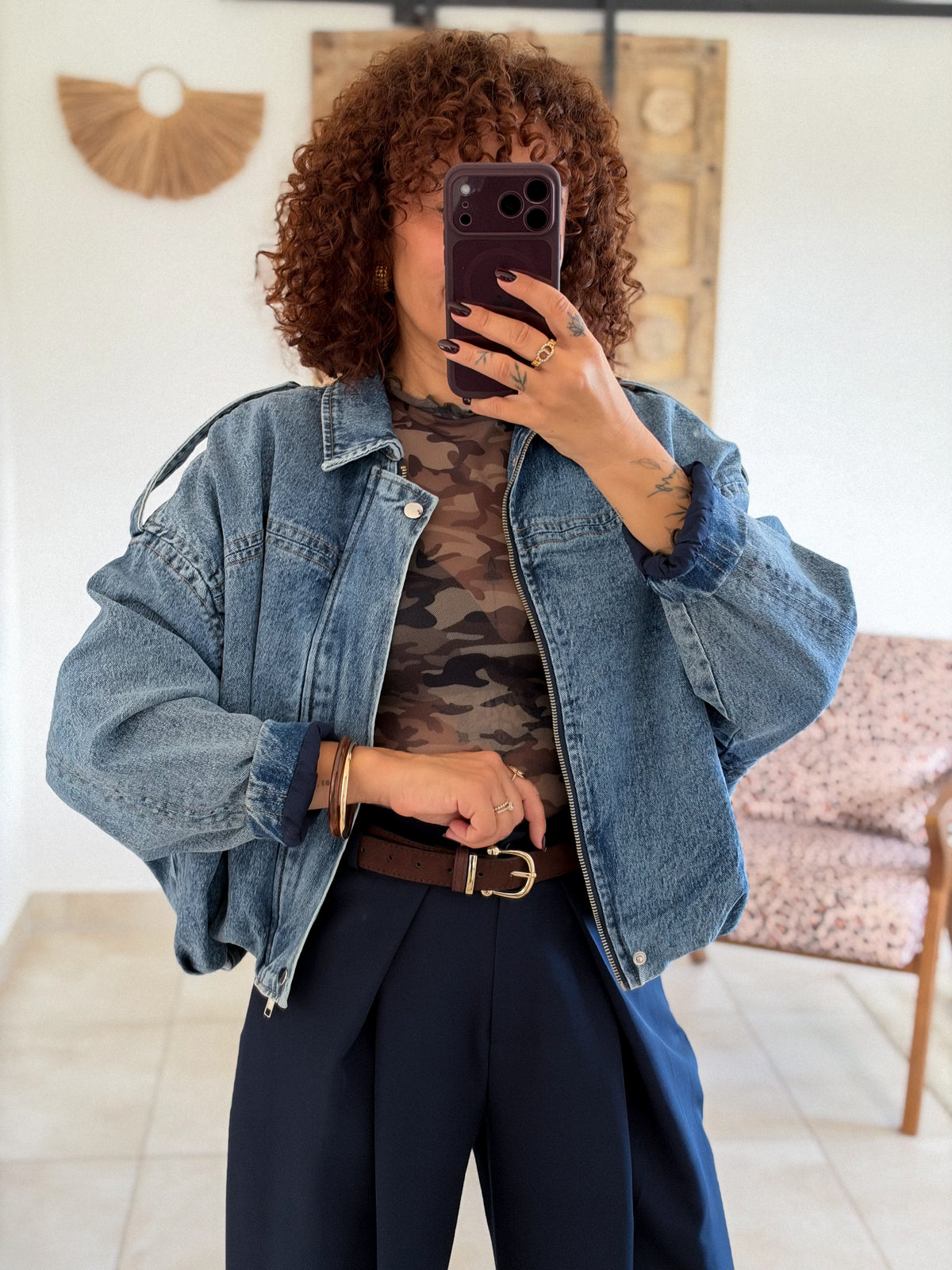 Veste Danitza - Denim bleu