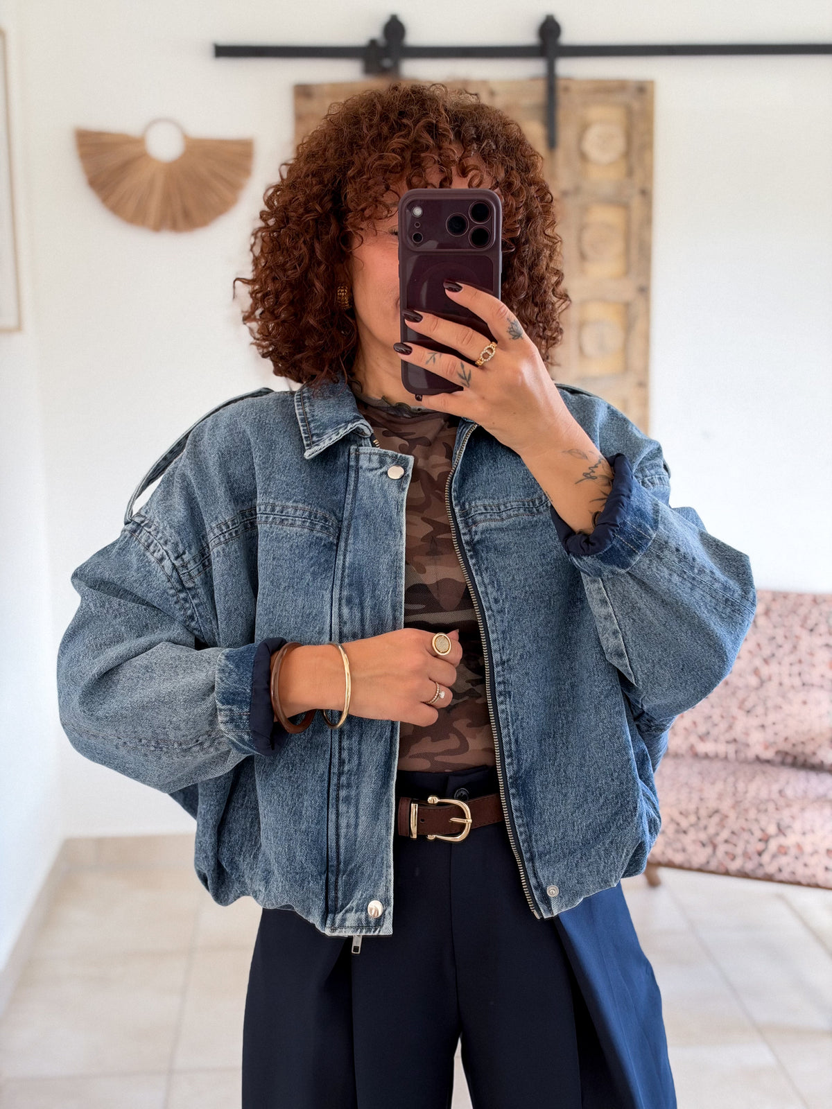 Veste Danitza - Denim bleu