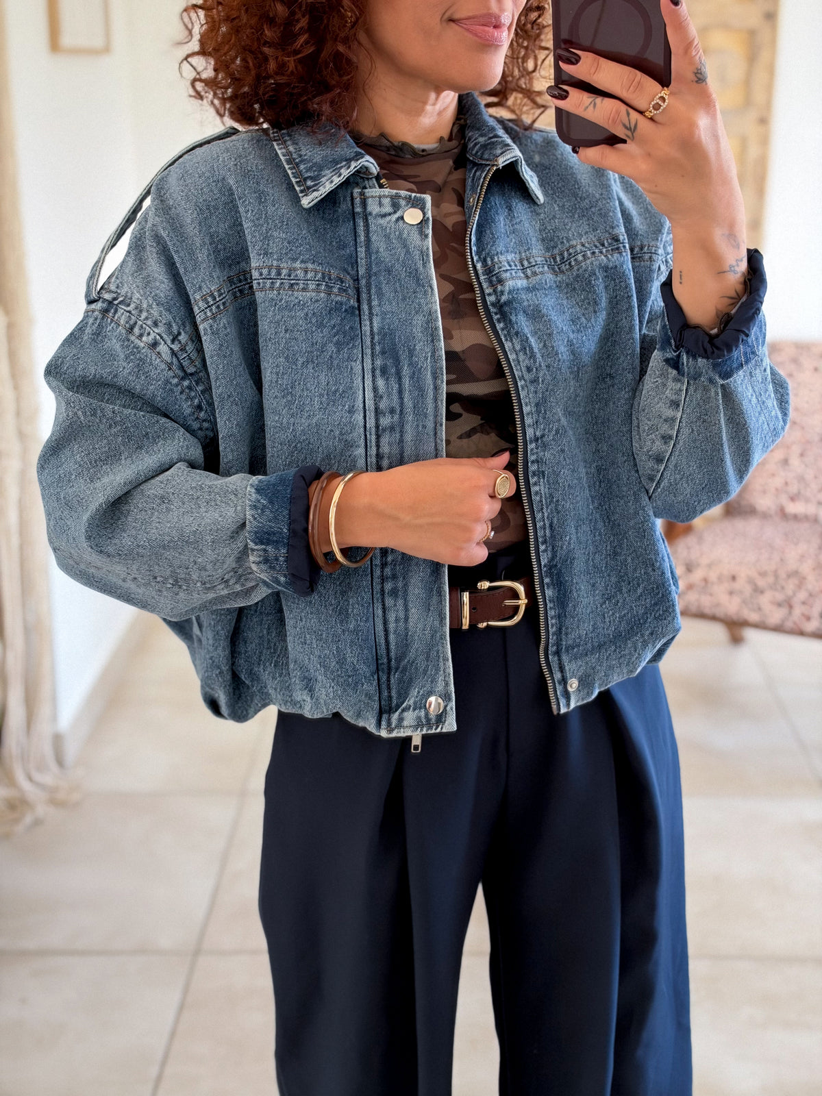 Veste Danitza - Denim bleu
