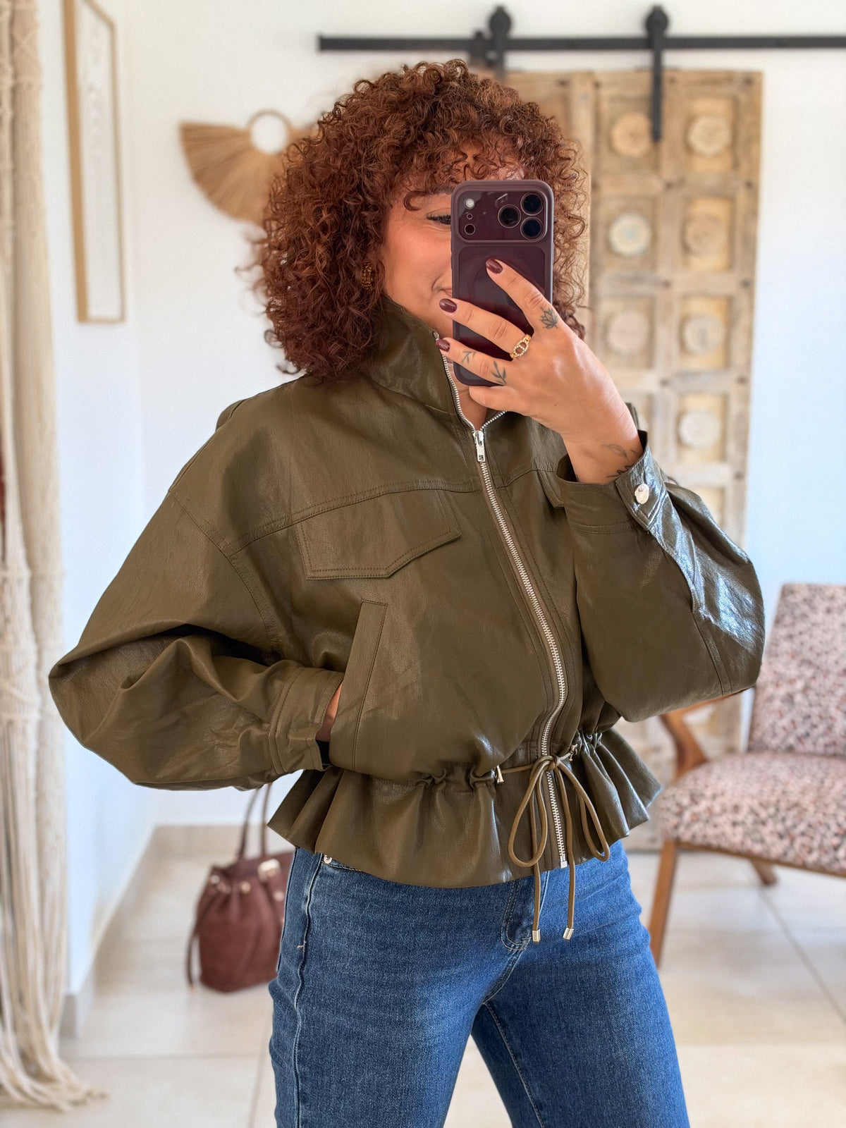 Veste Heather – Kaki