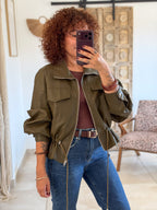 Veste Heather – Kaki