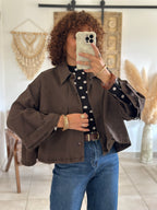 Veste Sienna - Jean chocolat