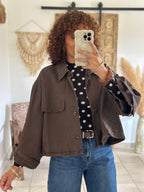 Veste Sienna - Jean chocolat