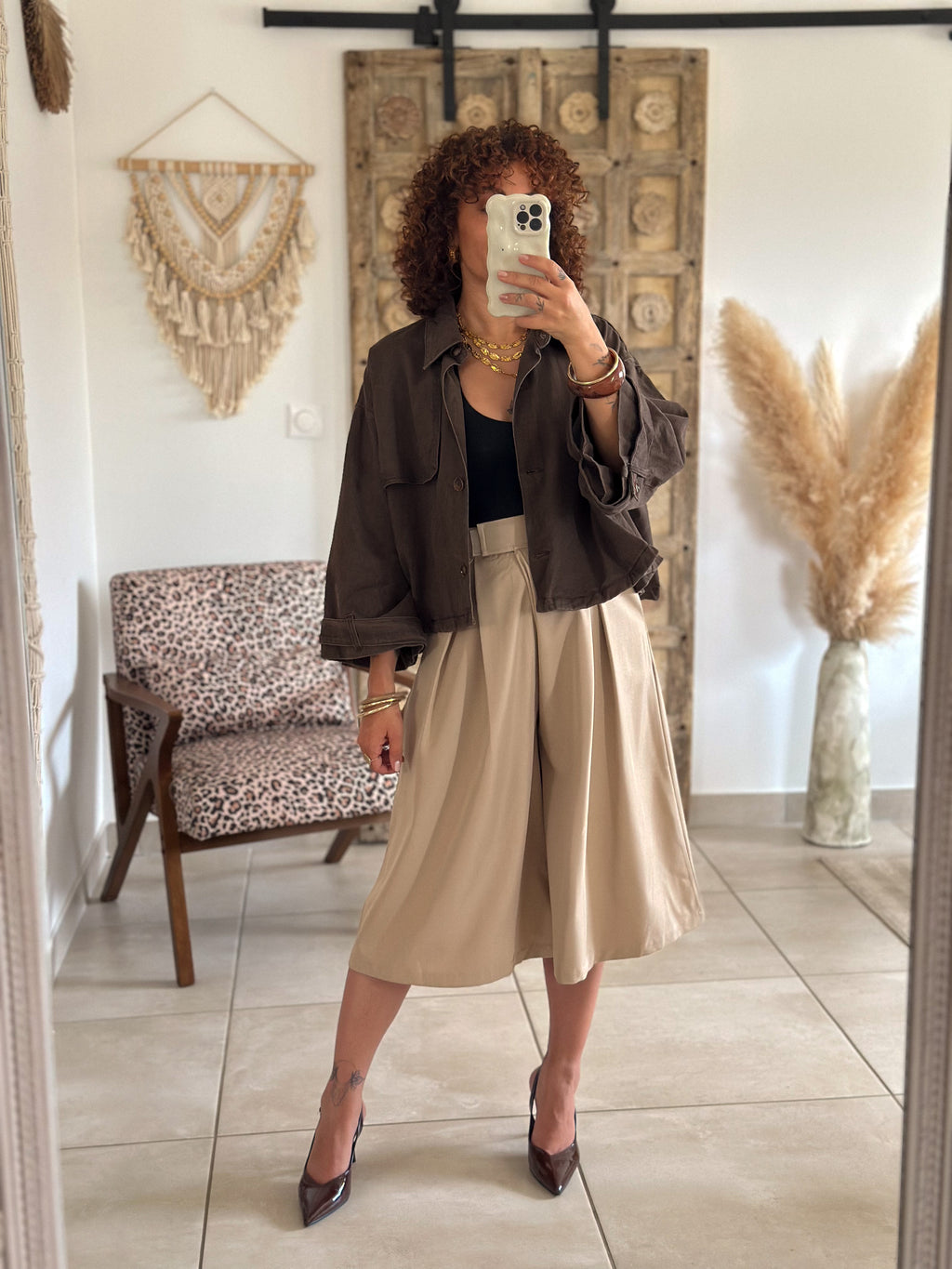 Veste Sienna - Jean chocolat