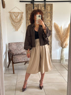 Veste Sienna - Jean chocolat