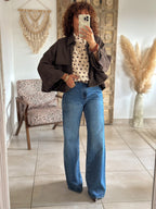 Veste Sienna - Jean chocolat